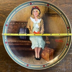 Norman Rockwell A Young Girls Dream plate.